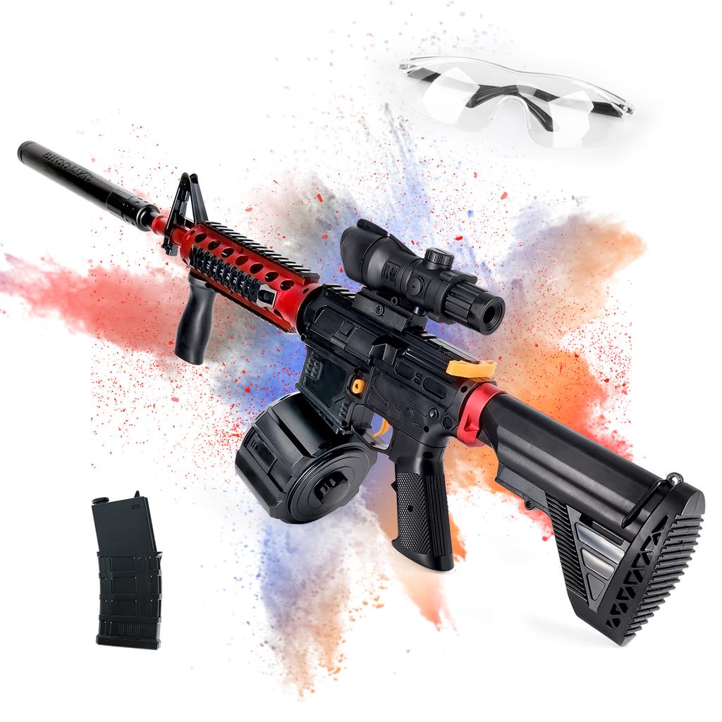 M416 игрушечный пистолет электрический гелевый шарик бластер игры на открытом воздухе стрелялки высокоскоростной разрывной пулевой пистолет игрушки интерактивная игрушка для взрослых детей