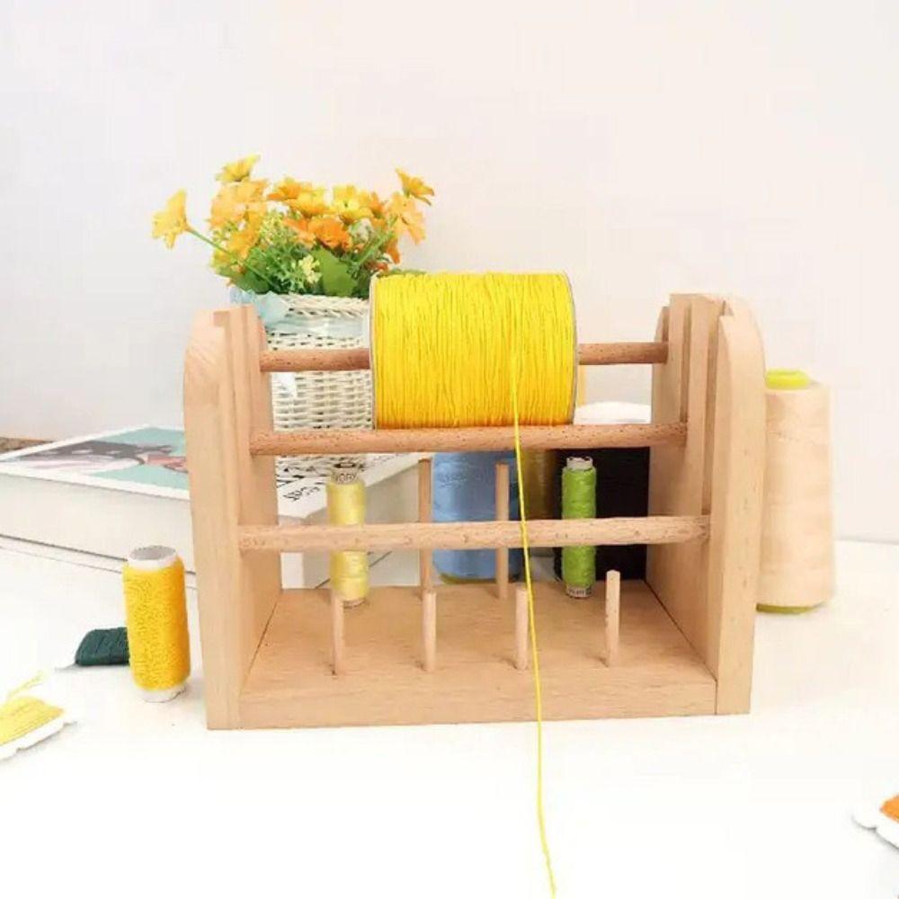 Space-saving Yarn Ball Holder Rotating Weaving Wool Ball Winder Crafts Accessory