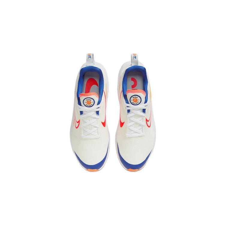 Nike Детские кроссовки Air Zoom Arcadia 2 GS Sail Royal Orange White Royal-Blue Dutch-Orange FD4637-181