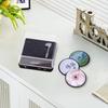 Simulation Miniature Record Player Lifelike Design Mini Disc Player  Doll House Accessories