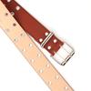 Chic Womens Wide Belt With Studded Details And Iron Buckle For Elegant And Casual Outfits