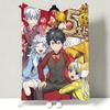 Anime KKemono JJihen Throw Soft Warm Flannel Throw Blanket Multiuse for Sofa Bed Office Nap