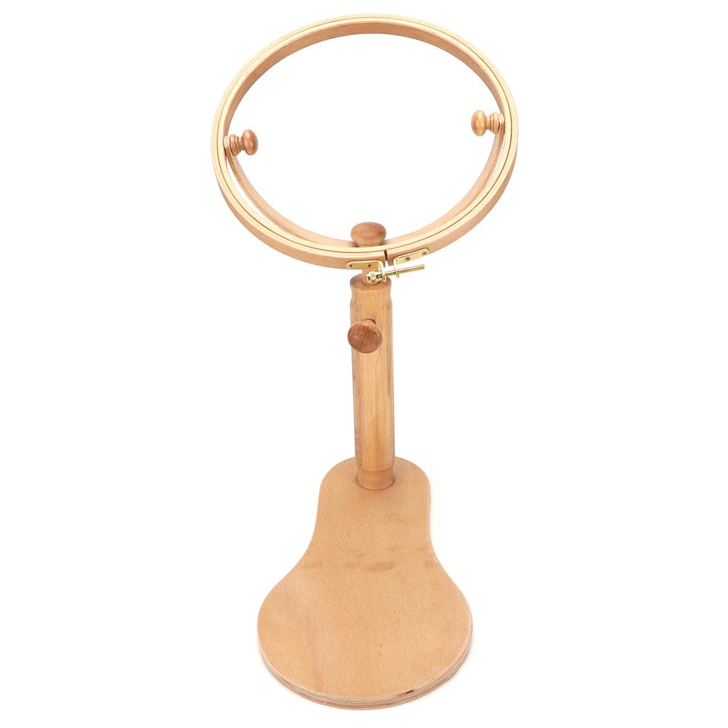 Embroidery Stand Portable Adjustable Wooden Desktop Embroidery Stitch Frame Holder