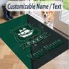 Custom Text Printed Rug Plymouth Argyle FC Non Slip Floor Carpet For Home Room Decor