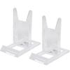 Display Stand 2pcs 6*11.5*11cm Accessories Acrylic Plaque