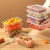 Одноразовые контейнеры для хранения продуктов с крышками