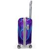 coral high Чемодан для ручной клади с красочным рисунком (50см) 16532