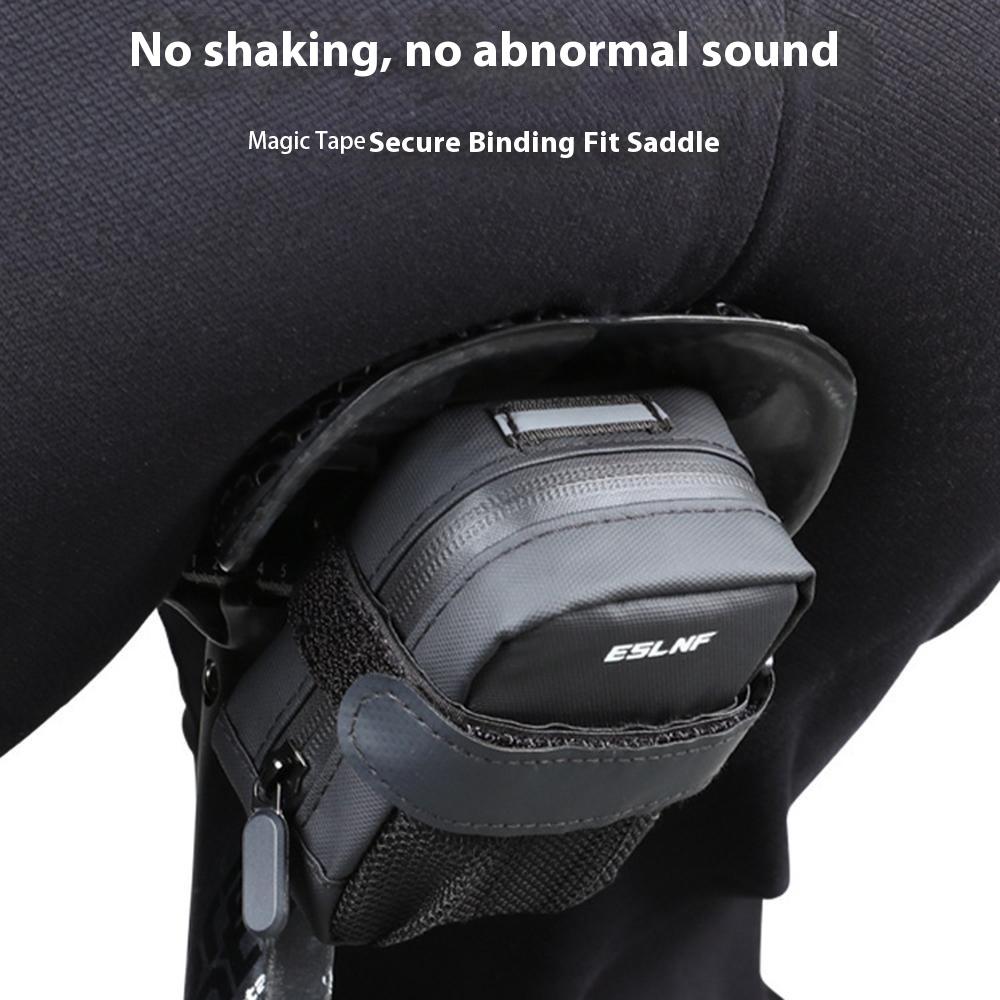 ESLNF 07CI0012 Cycling Equipment Riding Saddle Bag Bike Tool Kit Mini Tail Bag with Valve