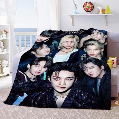 Бродячее детское одеяло, мягкий чехол для дивана, одеяло Kpop Singer, фланелевое одеяло, легкие теплые одеяла для кровати, дивана, спальни