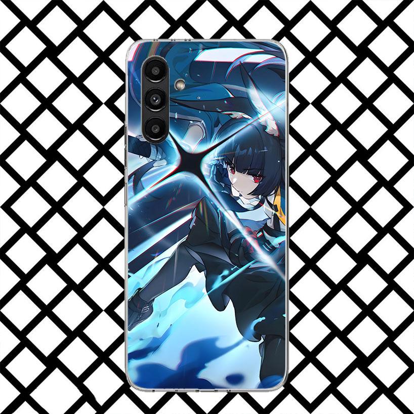Чехол для телефона Hoshimi Miyabi Zenless Zone Zero ZZZ для Samsung Galaxy A17 A37 A57 A16 A26 A36 A56 A15 A25 A35 A55 A14 A24 A34 A54 A
