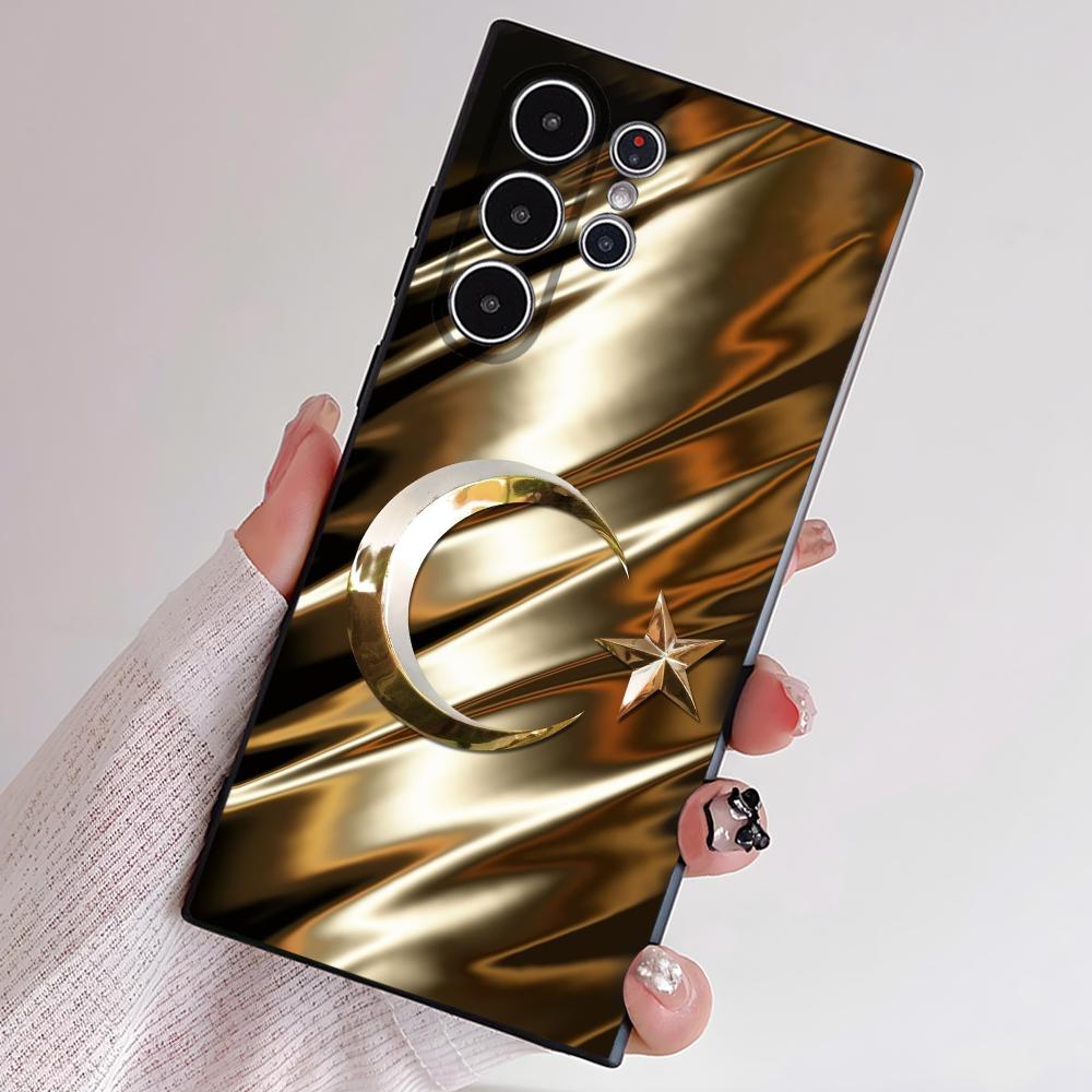 Чехол для телефона с флагом Турции и паспортом для Samsung S Series S21 S22 S23 S24 S25 FE Plus Ultra, мягкий ТПУ, приятный для кожи