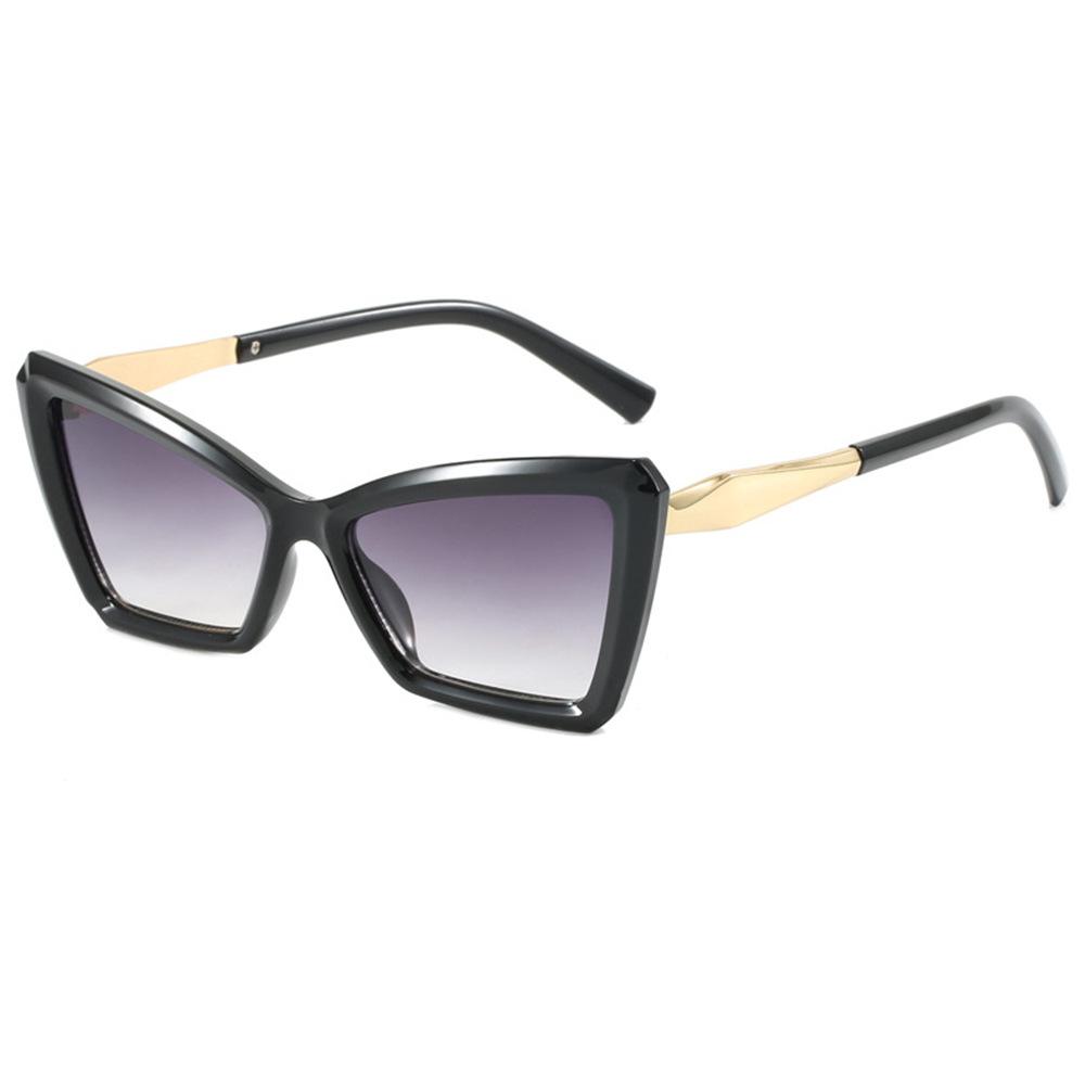 Retro Luxury Leopard Print Cat Eye Women'S Sunglasses Gradient Candy Color Shades Outdoor Design Men Sun Glasses Uv400