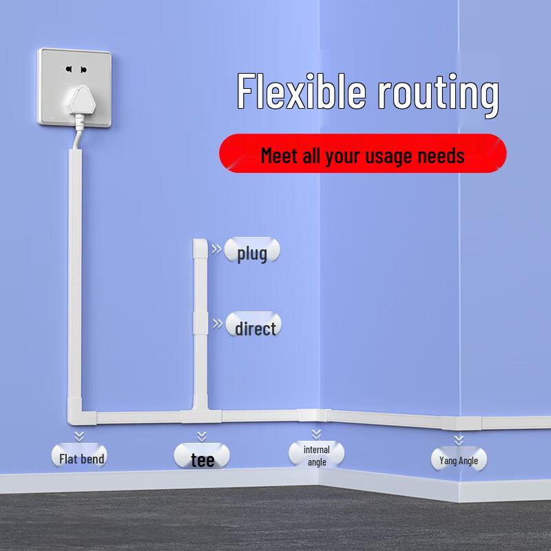 PVC Self-Adhesive Wire Cable Trunking