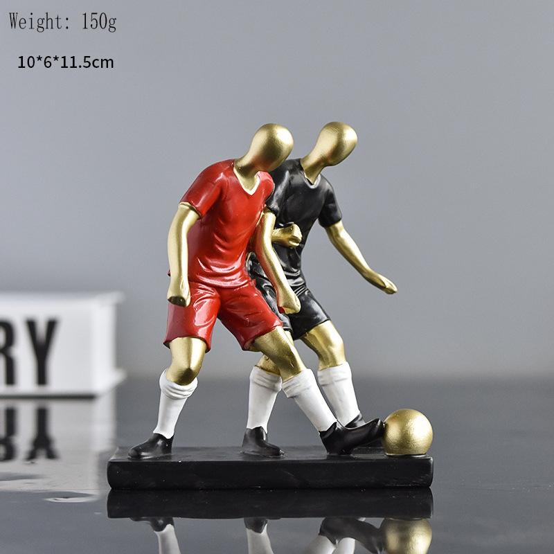 Статуэтка 1шт спортсмен смола домашний телевизор шкаф винный шкаф кабинет гостиная спальня офис рабочий стол дом