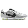 Nike Premier 3 FG Металлик Серебристые Мужские Кроссовки Volt Black AT5889-004