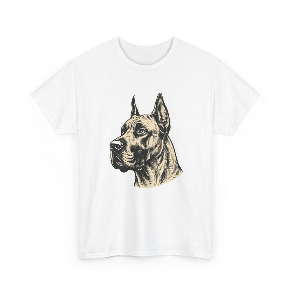 Dane Dog Shirt Dog Animals Gift Women Line Drawing Tee Great Dane T-Shirt Dog