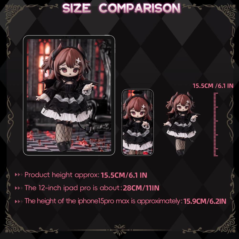 Оригинальный Stock Secret Realm Tour 1/12 BJD Кукла-сюрприз с подвижными суставами Настольные украшения Модные игрушки Куклы Подарки для мальчиков и девочек