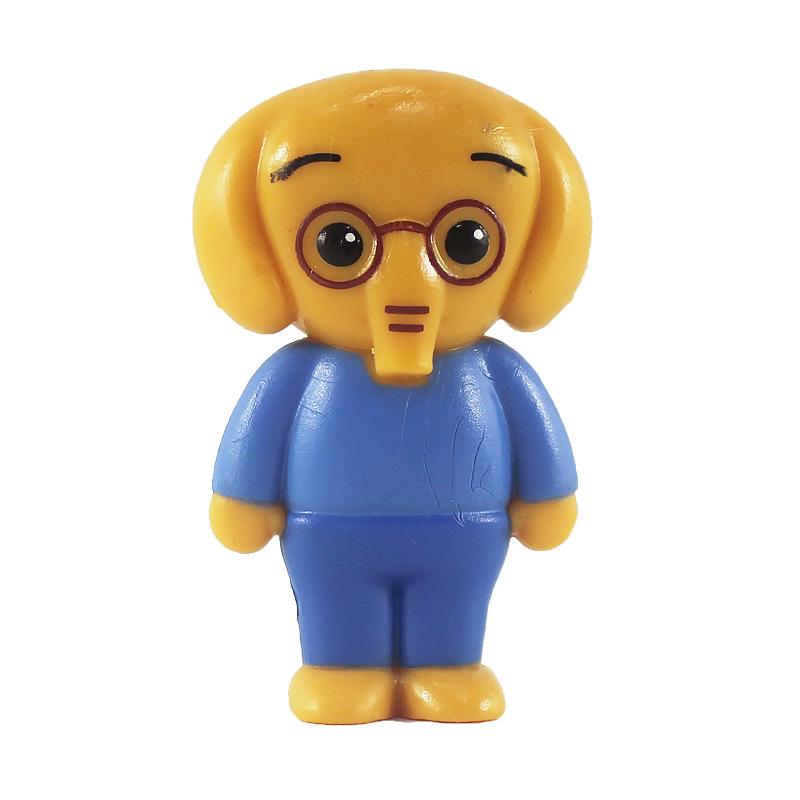 6 шт./компл. Милый клоун из плим-аниме, фигурка, игрушка, ПВХ, просвещение, образовательная модель, куклы для детей, подарочные украшения для стола