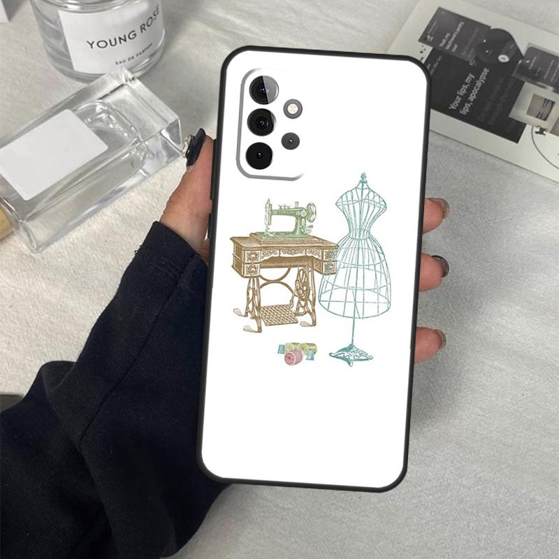Чехол для швейной машины для Samsung Galaxy A54 A34 A14 A36 A56 A06 A13 A53 A32 A12 A22 A52 A35 A17 A16 A55 A15