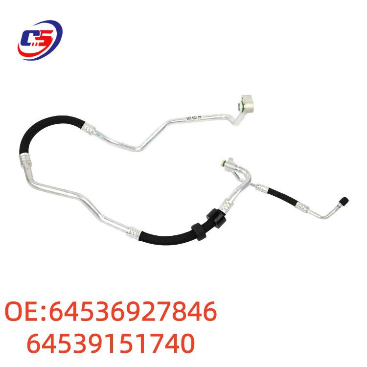 Шланг кондиционера BMW E90 - Номера деталей 64536927846, 64539151740