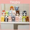 Cute Plush Animal Doll With Yellow Duck Panda Rabbit And Fox For Kids Gift