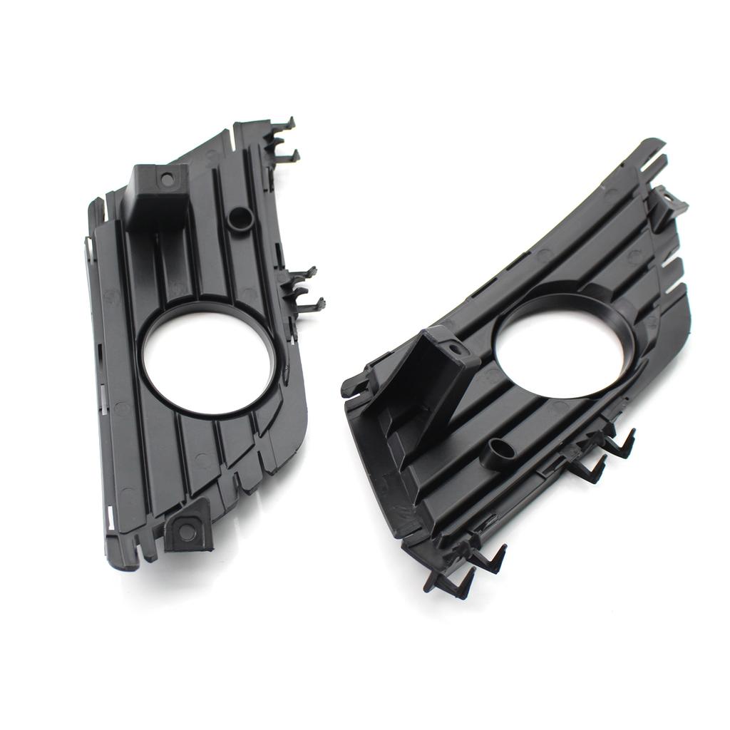 1 Pair Left Right Car Front Fog Light Grille Grills Fog Lamp Cover Repla For Vauxhall Corsa C 2003-2006 1400729 1400728