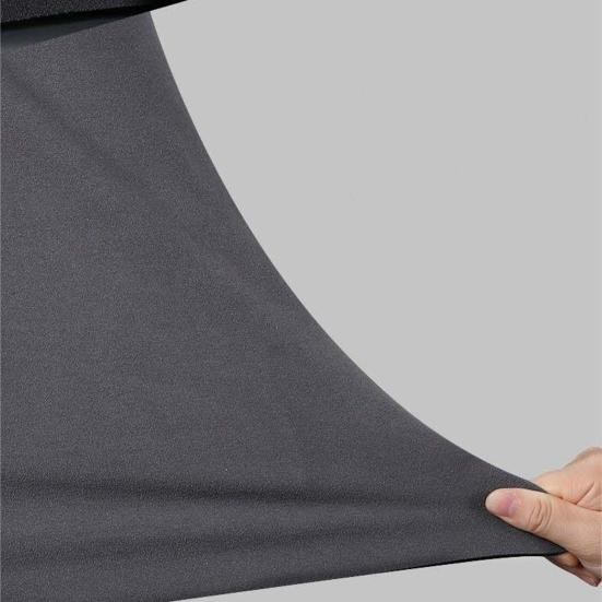 2 Pcs/Set Winter Men Thermal Underwear Set V Neck Long Sleeve Warm Thick Plush Seamless Pure Color Slim Fit Elastic Men Pajamas Set Sports Tracksuit