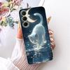 Чехол для Samsung Galaxy A17 A37 A57 5G Чехол Новый Стильный Цветок Прозрачный Мягкий Силиконовый Чехол для Телефона для Samsung A 17 A 37 A 57 Бампер