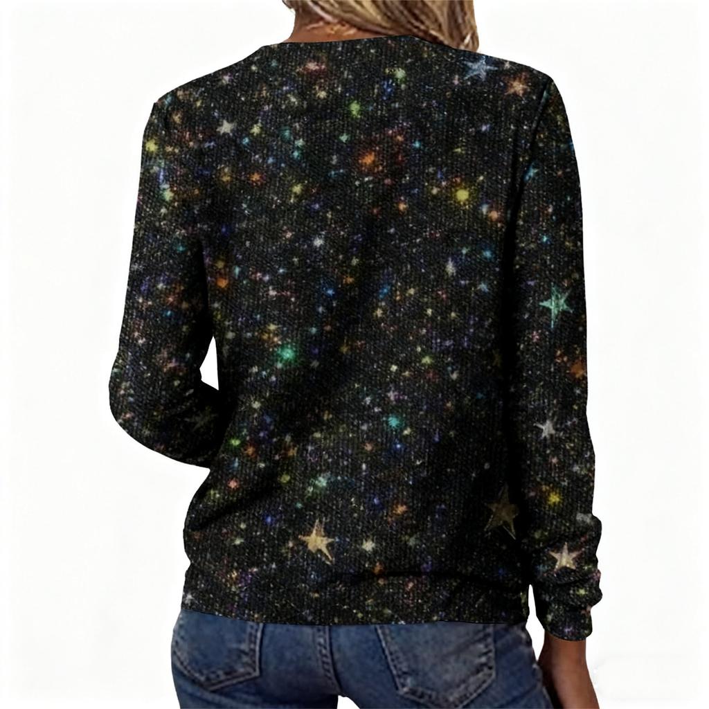 Women's Comfortable Loose Fashionable And Casual Long Sleeve Elegant Commuting And Casual Top