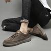 Men's Casual Shoes Leather Breathable Men Designer Sneakers Skateboard Fashion Wild Korean Version Fashion Sneakers