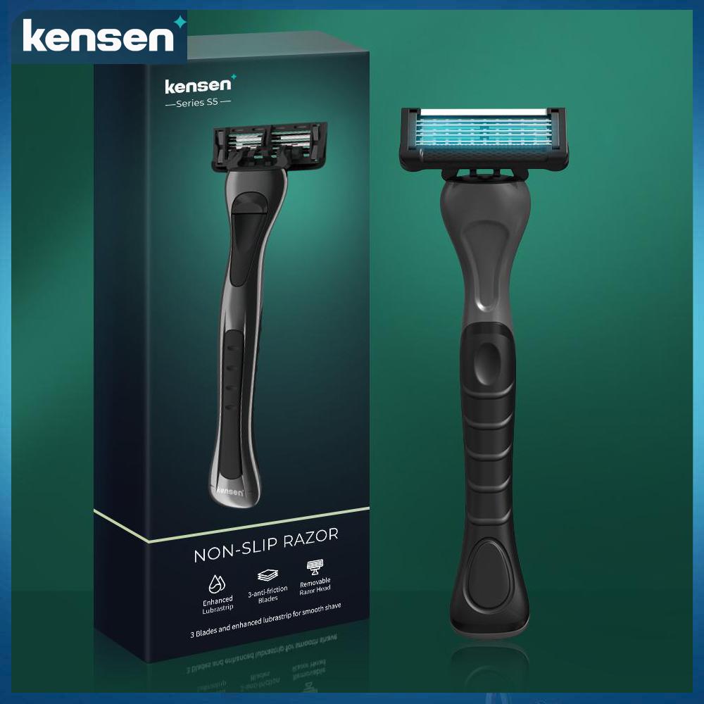 Мужская бритва Kensen для чувствительной кожи и всех типов кожи, 1 шт.