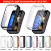 Plating TPU Shell For Huawei Band 10 9 8 NFC Case Soft Protector For Huawei Band10 Wristband Case Cover Accessories