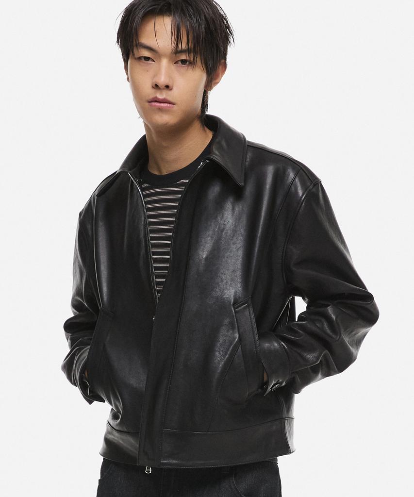 Dnsr [Premium] Lampo Vegetable Lambskin Jacket Black
