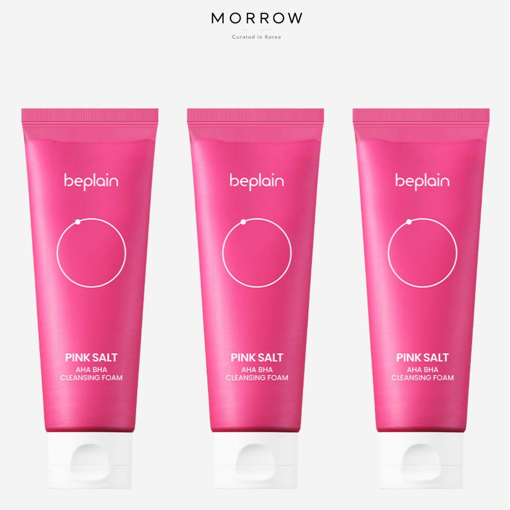 beplain Pink Salt AHA BHA Cleansing Foam Deep Pore Cleansing & Sebum Care 120ml