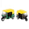 Car Play Toy Decoration Accessory Tricycle Model Tricycle Toy Indian Tricycle Simulation Tricycle