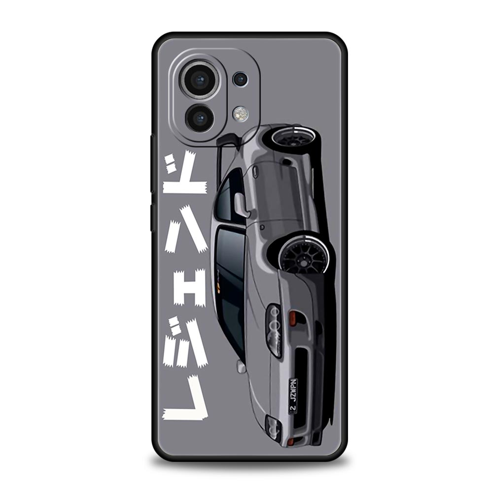 Чехол для Xiaomi Poco X4 X3 NFC F3 F4 M3 M4 Mi Note 12T 10 11 Ultra 11T 13 Pro 10T 12 Lite 9T 5G Обложка JDM Tokyo Drift Спортивный автомобиль