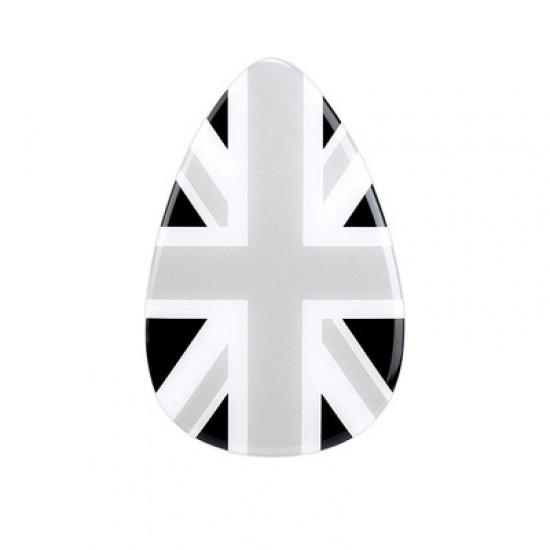 Автомобильная эпоксидная наклейка 3D Union Jack Dashboard AC Vent Outlet Decal для Mini Cooper S Clubman F54 F55 F56 Interior