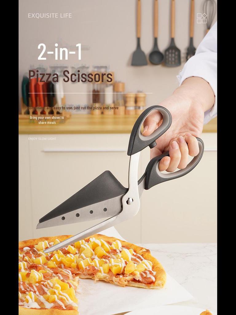 Pizza Scissors & Multi-Function Cutter Set