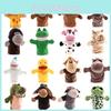 Wholesale Plush Toy Hand Puppet Cartoon Animal Doll With Movable Mouth Interactive Toy For Kindergarten And Parent-child Interaction 25cm Tall