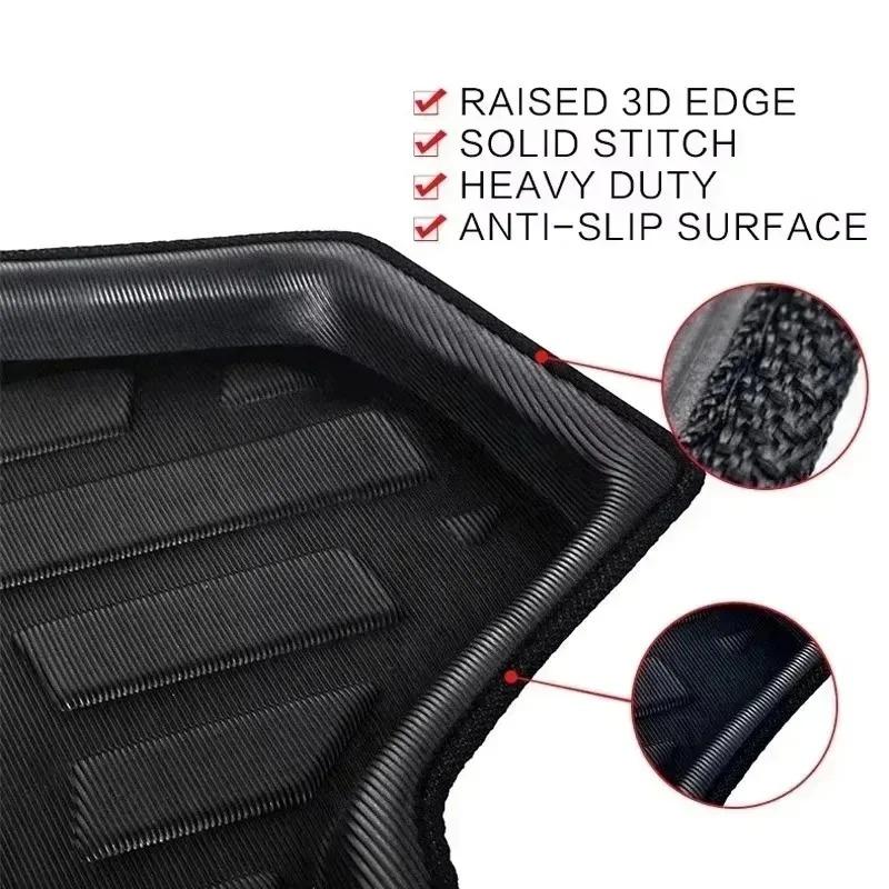 For Ford Kuga Escape MK3 2019 2020 2021 2022 2023 2024 Car Rear Trunk Mat Luggage Liner Tray Waterproof Floor Pad Auto Parts