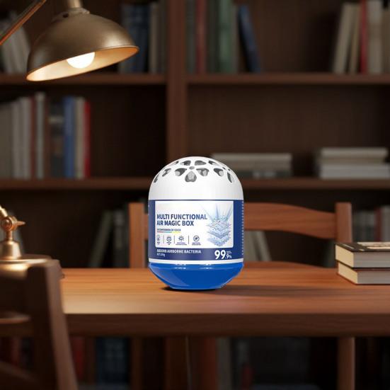 1/2 шт. Коробка для очистки воздуха и удаления пыли Долговечный освежитель воздуха Многофункциональный очиститель воздуха на растительной основе Очиститель Автоматический сбор пыли