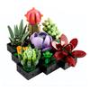 771PCS Succulent Plant Building Blocks Creative DIY Simulation Realistic Shape for Home Decoration