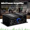 AK270 Mini Audio 2-Channel Stereo Power Amplifier Portable Sound Amplifier AUX Input Speaker Amp