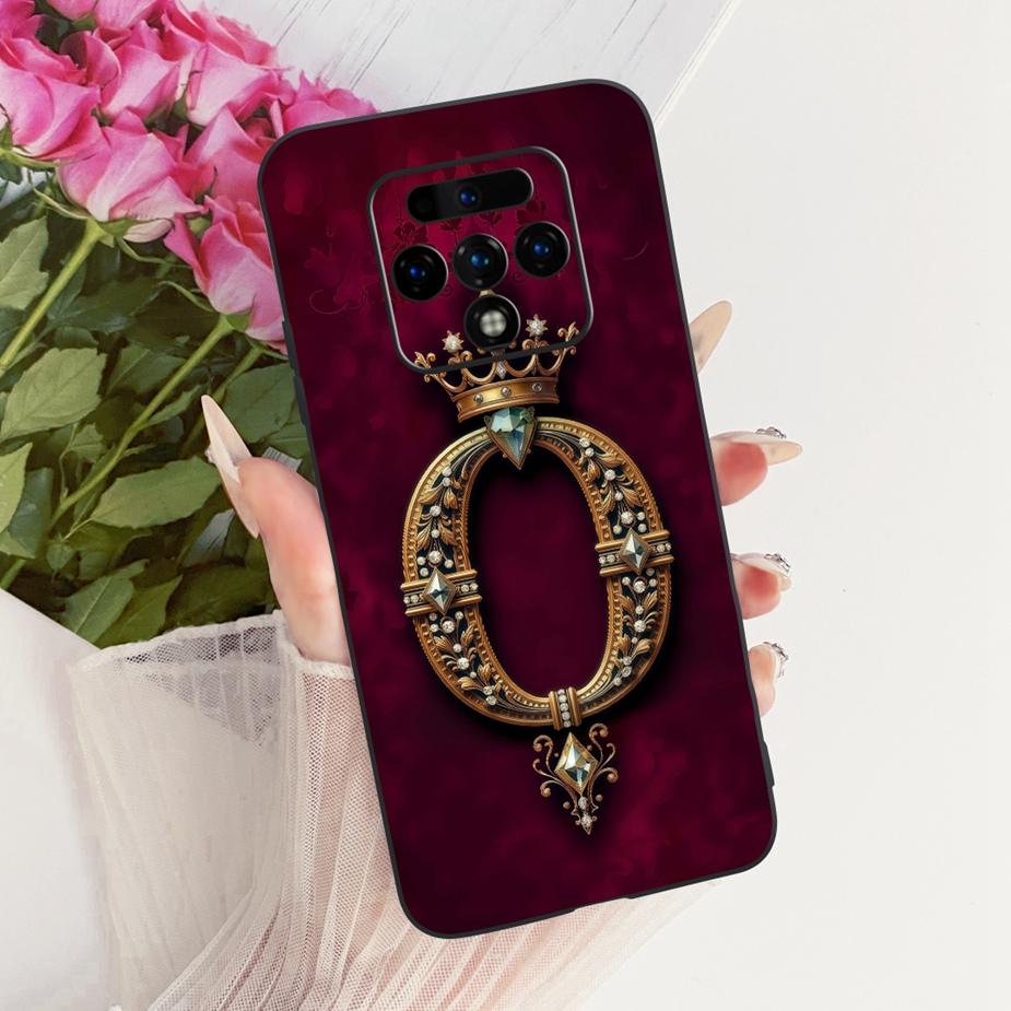 Чехол для Tecno Camon 16 Premier CE9 CD6j Роскошный чехол с буквами-коронами Мягкий ТПУ чехол для телефона Tecno Camon 16 Pro Camon16 CE7