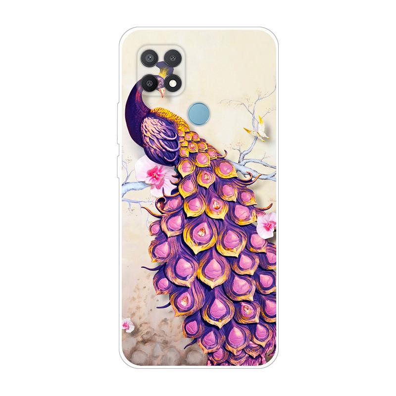 Чехол для OPPO A15 Мягкий силиконовый задний чехол Чехол для OPPO A15S A15 A 15 Задняя крышка телефона для OPPO A15 2020 CPH2185 Fundas Чехол