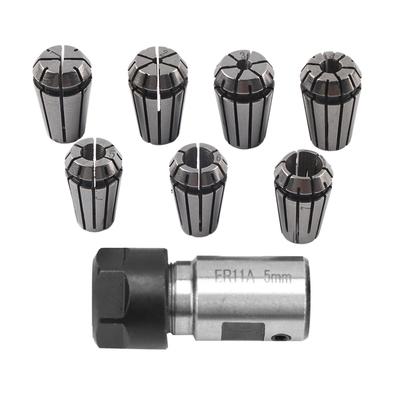 7шт ER11 5мм удлинитель вала двигателя ER11 1?Набор пружинных цанг 7 мм