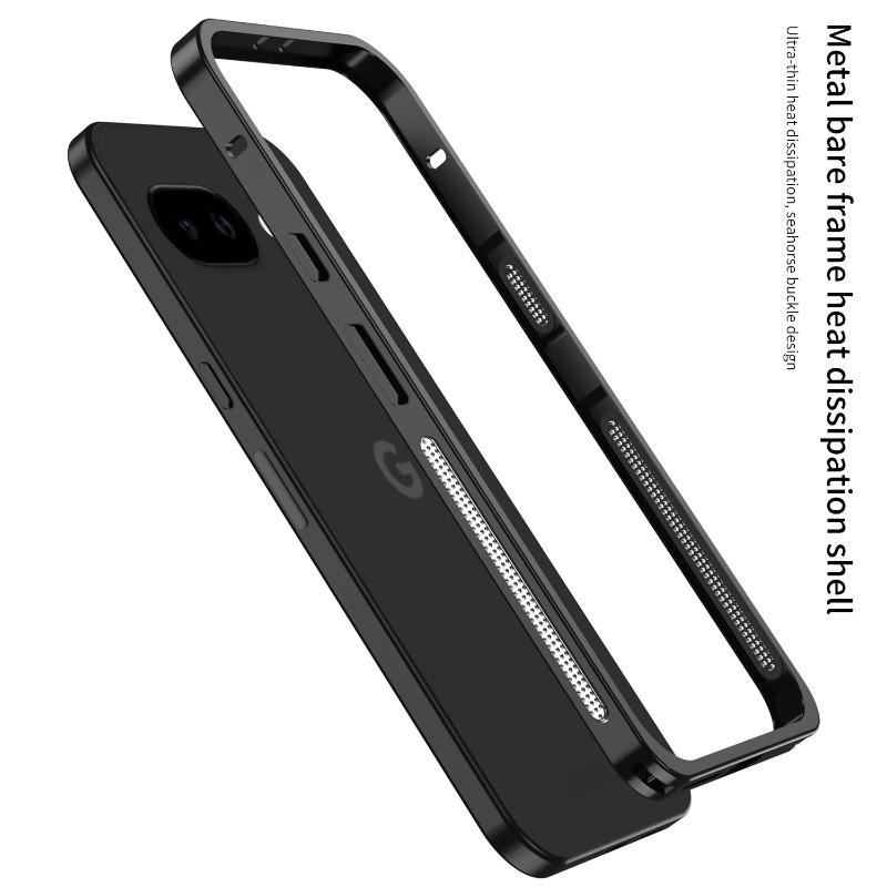 Чехол для Google Pixel 10A Съемный Металлический Защитный Ультратонкий Чехол для Google Pixel 10 A Металлическая Рамка Ударопрочный Чехол Бампер