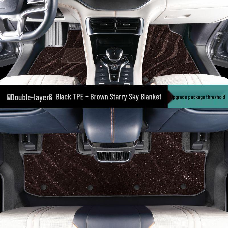 Всепогодные коврики TPE BYD Song Plus DMI/EV для электромобилей