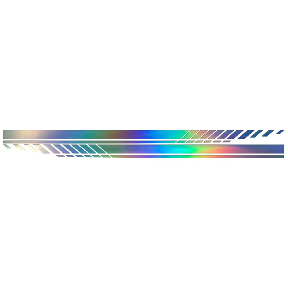 2Pcs Multi-color Car Side Stickers Universal Car Side Door Stripe Car Body Side Decal Off-Road
