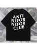 Футболка Anti Nefor Nefor Club на спине